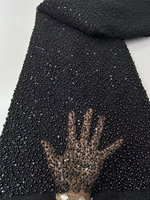 NI.AI Nouveau design de dentelle en filet perlée et à sequins avec perles, tissu de dentelle africaine, tissu de dentelle pour mariage et fête