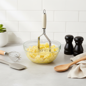 Outil de purée de pommes de terre en acier inoxydable Outil de purée de pommes de terre Outil de purée de citrouille - Product Image 3