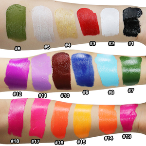 Venta al por mayor Etiqueta Privada alto pigmento fiesta cara <span class=keywords><strong>pintura</strong></span> cuerpo palo maquillaje 18 colores tatuaje cara cuerpo <span class=keywords><strong>pintura</strong></span> palo <span class=keywords><strong>para</strong></span> <span class=keywords><strong>Halloween</strong></span> - Product Image 6