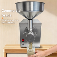 Machine à beurre de cacahuètes robuste, broyeur multifonctionnel pour pâtes de sésame et de noix, idéal pour les restaurants et les usines de transformation alimentaire