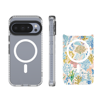 Coque de téléphone à sublimation avec charge sans fil transparente, coque originale avec partie détachable personnalisable pour Google Pixel 10 XL