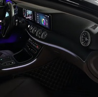 Éclairage d'ambiance pour voiture, 64 couleurs, éclairage d'ambiance intérieur de voiture, éclairage LED d'ambiance pour Mercedes-Benz Classe E W213 2016-2023
