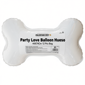 Party Love Bone Shape Foil <b>Balloon</b> 44X74Cm For Birthday Parties Kids Disposable <b>Decorations</b> - Product Image 2