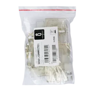 Connecteur en L pour bandes haute tension, résistant et facile à installer, idéal pour des connexions électriques sûres. - Product Image 3