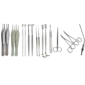 Juego de instrumentos quirúrgicos manuales Ortho Genix de 45 piezas para cirugía general, acero inoxidable, certificado CE, clase I - Product Image 1