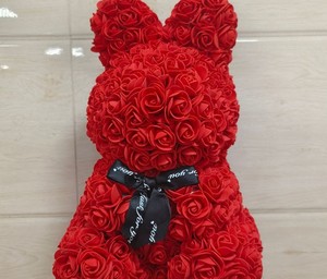 AYOYO OEM Rose Lapin Simulation Fleur Immortelle Mousse Rose <span class=keywords><strong>Maman</strong></span> Cadeau Fête des Mères 2026 - Product Image 4