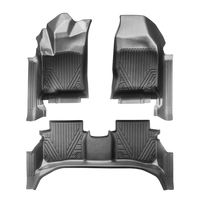 Nouveaux tapis de sol de voiture 5D antidérapants sur mesure de 3,5 mm d'épaisseur, 3 pièces, pour Chery Arrizo 2019-2025, conduite à gauche