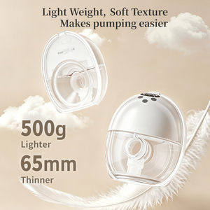 HH/OEM 2026 <span class=keywords><strong>รุ่น</strong></span>ใหม่จากโรงงาน เครื่องปั๊มนมแบบแฮนด์ฟรี ไร้สาย พกพาสะดวก ปลอดสาร BPA ชาร์จไฟได้ ผลิตจากซิลิโคน - Product Image 5