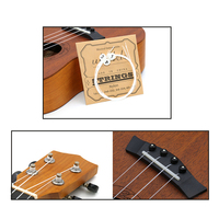 Wholesale Durable Plastic & Nylon Ukulele Strings 4-String Set at Low Price Factory Standard Accessories