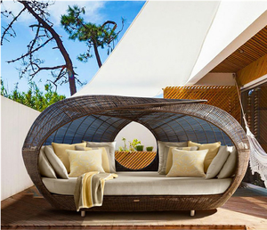 Villa Mewah Terlaris, Perabot Luar Ruangan, Kanopi, <span class=keywords><strong>Daybed</strong></span>, Gazebo Luar Ruangan - Product Image 1