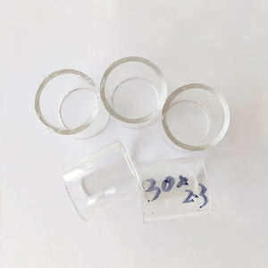 하이 퀄리티 전체 크기 석영 튜브 내열성 투명 석영 유리 튜브 용광로 용 - Product Image 6