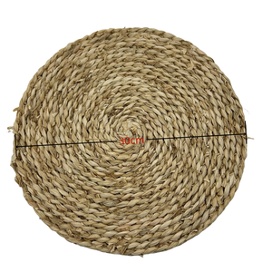 100% Natural Pad Woven Tea Seat Circle Handcrafted Corn Husk <strong>Cushion</strong> <strong>Round</strong> Pad <strong>Cushion</strong> - Product Image 1