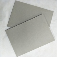 Carton gris rigide de 90x130cm, format personnalisé, 2mm/2.5mm, feuilles de papier duplex pour cadre photo, anti-frisottis, recyclable