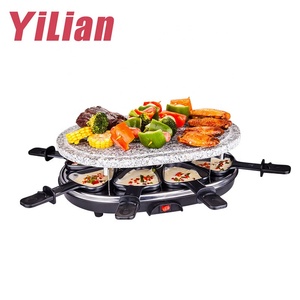 Grill électrique en acier pour <span class=keywords><strong>raclette</strong></span> avec surface antiadhésive pour un fromage parfaitement fondu, facile à utiliser et à déguster - Product Image 2