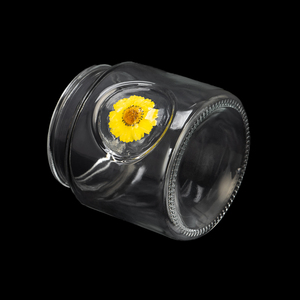 Portavelas de <span class=keywords><strong>Vidrio</strong></span>, Recipiente para Velas Aromáticas con Flores Secas para el Hogar, Día de San Valentín - Product Image 4