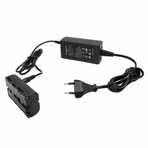 8V/3A AC Power Adapter Plus NP-F550 Dummy Battery Decodificar NP-F970 F750 F570 para Sony HVR-M10P HVR-M10U V1 HVR-V1E Câmeras