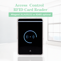 Lecteur de cartes NFC compatible étanche 13,56 MHz, lecteur de cartes RFID en métal pour contrôle d'accès, système d'accès aux portes