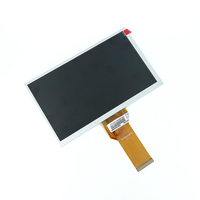 Nouvel écran tactile capacitif LCD de 7 pouces 800*480 Affichages tactiles Module LCD TFT pour lecteur DVD de voiture