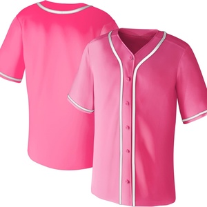 Unisex Workout Sports Baseball Jerseys for Men Shirts Short Sleeve Hip Hop Sports Casual Button <b>Down</b> Uniforms Hip Pop - Product Image 2