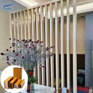 Baffle en aluminium pour extérieur, décoration murale intérieure et extérieure, façade <span class=keywords><strong>de</strong></span> bâtiment en métal ignifuge avec plafonds perforés pour centres commerciaux - Product Image 2