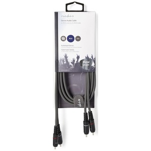 2xRca Male Male <b>Stereo</b> Audio <b>Cable</b> 1.5m - Product Image 2