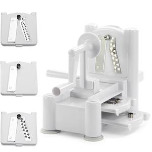 Tuyệt Vời Nhà Máy Bán Buôn Nhà Bếp Trái Cây Chopper Rau Peeler Cutter 3 Trong 1 Của Nhãn Hiệu Xoắn Ốc Rau Slicer - Product Image 1