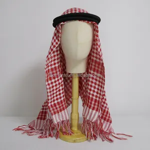 Benutzer definierte Keffiyeh Herren roten Schal Shemagh Mann Shimagh Shemagh Ghutra arabischen Schal