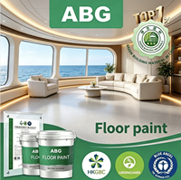 Pelapis Lantai Epoxy Anti Selip Kelas Makanan dengan Lapisan Penolak Minyak & Darah, Cat Lantai Epoxy untuk Pabrik Pengolahan Daging