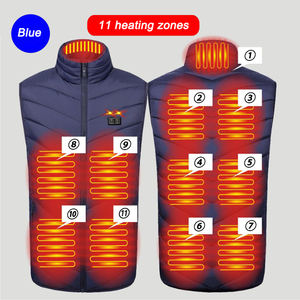 Gilet invernale senza maniche con imbottitura e gilet termico ricaricabile a batteria elettrica lavabile termica USB per <span class=keywords><strong>donna</strong></span> e <span class=keywords><strong>donna</strong></span> - Product Image 6