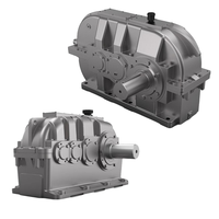Boîte de vitesses à trois étages à colonne conique série ZDY et SLDBY, boîte de vitesses hélicoïdale cylindrique, boîtes de vitesses minières