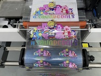 Impresora UV DTF Todo en Uno de Rollo a Rollo con Laminadora Epson I1600 I3200 A3 para Impresión de Adhesivos y Películas AB