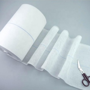 Rouleau de gaze absorbante 100 % coton, gaze chirurgicale médicale absorbante blanche de haute qualité - Product Image 6