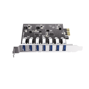 7 puertos <span class=keywords><strong>PCI</strong></span>-E de alta velocidad originales a USB 3,2 Gen 1 Tarjeta Adicional convertidor de concentrador <span class=keywords><strong>USB3</strong></span> interno para PC de escritorio disponible en stock - Product Image 4
