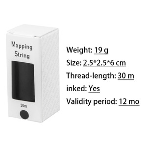 <strong>Microblading</strong> Permanent Makeup Pre-inked Eyebrow Thread <strong>Brow</strong> Mapping String in Glass Bottle - Product Image 4