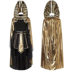 Disfraz de Halloween de Faraón Egipcio Cleopatra, Traje de Rey y Reina Romano Griego Antiguo para Hombres y Mujeres, Actuación Escénica - Product Image 5