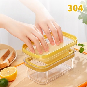Wholesale Sealed Butter Cutting Box with Lid <b>Cheese</b> Preservation <b>Storage</b> <b>Container</b> for Food & - Product Image 5