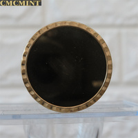 Pièces vierges en laiton métal personnalisé 1 Oz 999 pièce en laiton fin pour auto-conception pièce vierge gravée au Laser