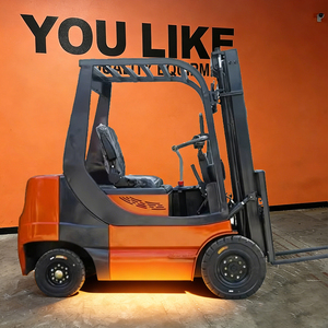 Chariot élévateur à fourche électrique mini lithium-ion 3 2 2 tonnes avec siège, entrepôt, carretilla elektirikli, élévateur à fourche, élévadora 4x4 roues CE - Product Image 1