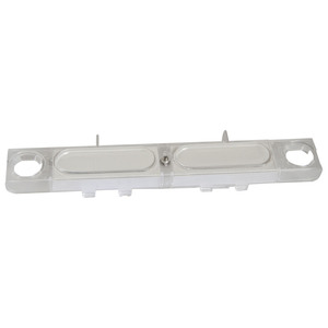 Puerta de Vidrio con Puertas Dobles Patavium Cuadradas de 16.5 Pulgadas de Largo, 3 Pulgadas de Ancho y 2 Pulgadas de Alto, Puertas Divisorias - Product Image 1