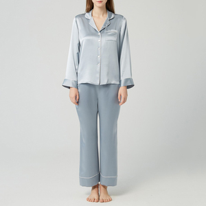 Set pigiama da donna in pigiama <span class=keywords><strong>di</strong></span> seta satinata da <span class=keywords><strong>notte</strong></span> Sexy da <span class=keywords><strong>notte</strong></span> per donna - Product Image 5