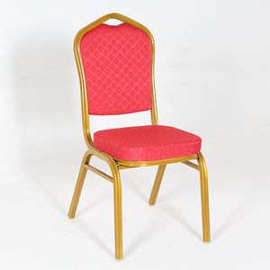 Wholesale Cheap Customized Stackable Rental Gold Metal Iron Steel Hotel Banquet <b>Chairs</b> for Party Wedding - Product Image 4