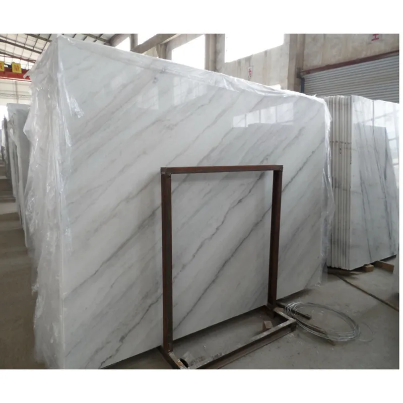 Le moins cher chinois Guangxi blanc marbre grand carrelage en marbre blanc naturel pour la décoration intérieure