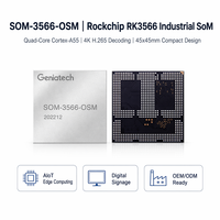Placa Base con Procesador Rockchip RK3566, 4/8G LPDDR, Almacenamiento EMMC de 32/64/128GB, Placa Madre RK3566 con Android 11.0