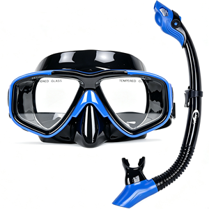 Máscara de Buceo Panorámica de Vidrio Templado al por Mayor para Hombres y Mujeres, Profesional, Roja, Certificada para Uso Alimentario, Duradera y de Alta Calidad - Product Image 2