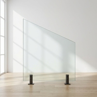 Système de balustrade sans cadre en acier inoxydable sur mesure, découpé sur mesure, pour escalier et balcon, design moderne pour la maison