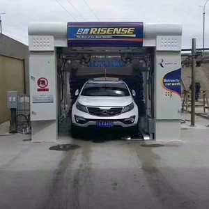 Risense CC-695 Autolavaggio Automatico a Tunnel Elettrico, Attrezzatura con 11 Spazzole + 7 Sistemi di Asciugatura, Metallo Resistente - Product Image 6