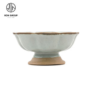 Vente chaude <span class=keywords><strong>pied</strong></span> haut forme de fleur support à gâteau plateau de service restaurant de style chinois fruits dessert <span class=keywords><strong>assiette</strong></span> - Product Image 3