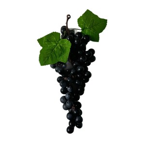 Secret Garden Crafts, grappe de raisins simulée, 30 cm, rouge et violet, fruits artificiels en plastique, décoration intérieure - Product Image 5