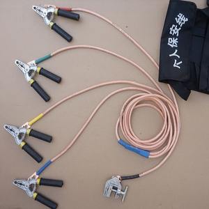 Cable de Tierra Auxiliar y de Desconexión, Monofásico y Trifásico, Material Metálico para Protección de Seguridad Personal - Product Image 3