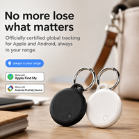 Traceur GPS Mini Smart Tag, alternative à l'Airtag, certifié MFi, pour animaux de compagnie, localisateur de clés, portefeuilles, sacs, bagages, compatible avec la fonction Localiser mon appareil